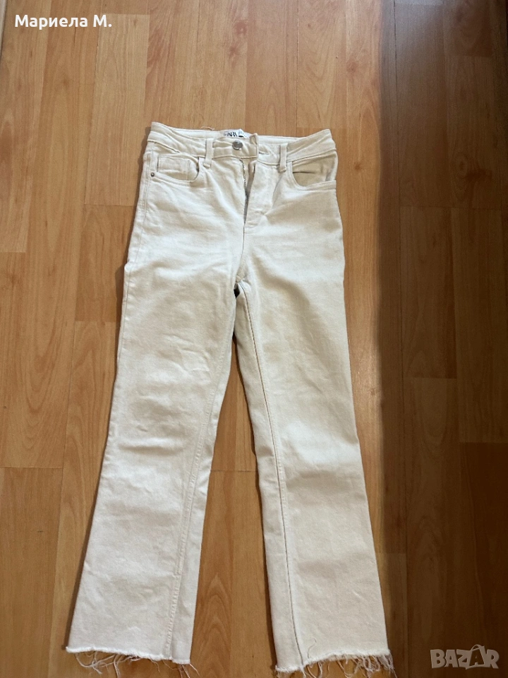 Zara ластични дънки, 34, като нови, 7/8, снимка 1