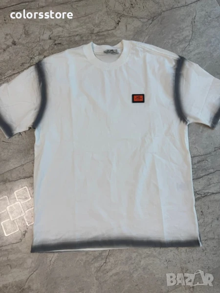 Мъжка бяла тениска Hermes/BR126, снимка 1