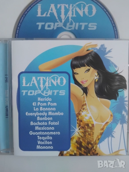 Latino top hits vol.1 - оригинален диск латино музика, снимка 1
