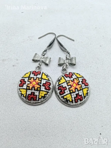 Обеци с шевица, снимка 1