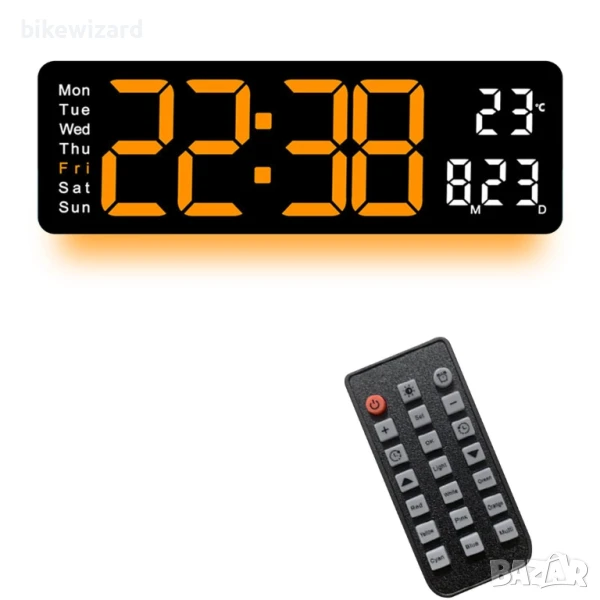 Стенен таймер за тренировки с дистанционно с хронометър НОВ, снимка 1