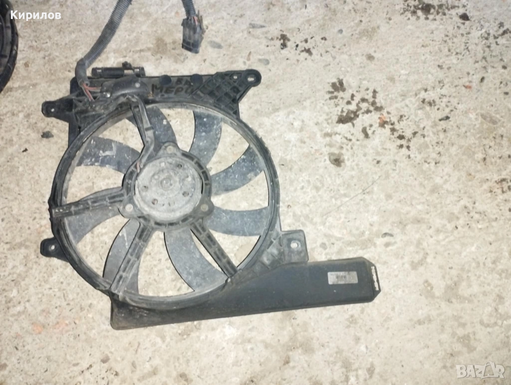 Охладителна перка за Opel Meriva A 1.7cdti 101к.с.(2003 - 2008), снимка 1
