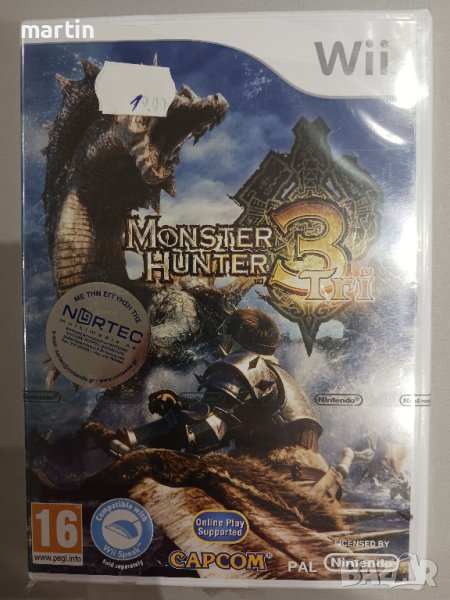 Nintendo Wii игра Monster Hunter Tri 3, НОВА (sealed), снимка 1
