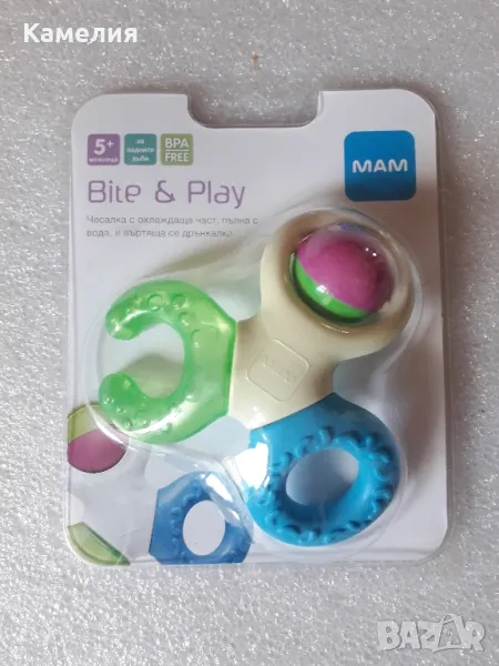 Бебешка гризалка /чесалка за венци Bite & Play, снимка 1