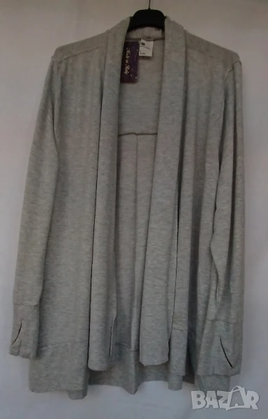 Дамска елегантна жилетка с шал яка., снимка 1