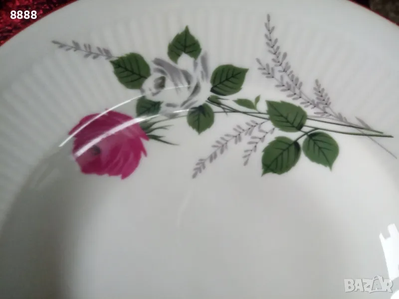 Български порцеланови чинии , снимка 1