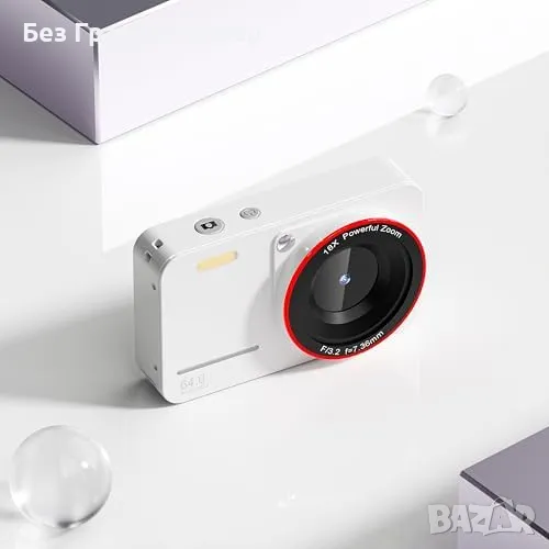 Нов Фотоапарат за деца – 18X зуум, 4K видео, автоматичен фокус Камера, снимка 1