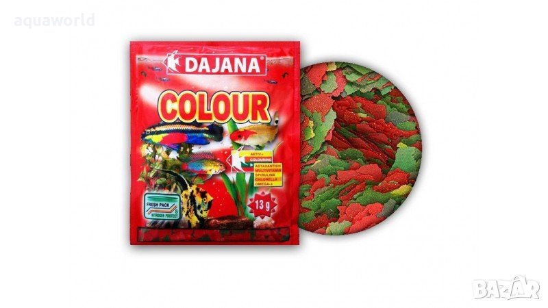 "ПРОМОЦИЯ" Dajana Pet Colour Flakes 100 гр., снимка 1