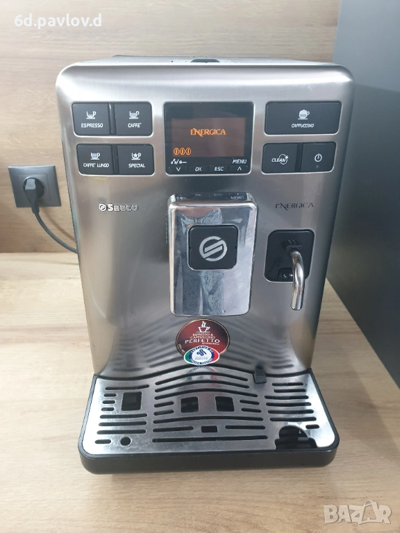 Saeco Energiсa - внос , с БГ меню, снимка 1