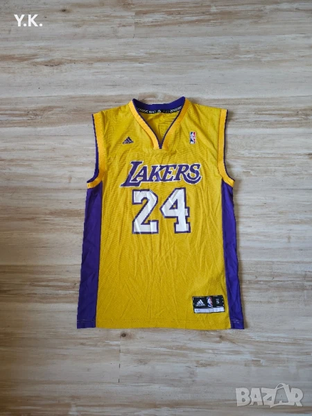 Оригинален мъжки баскетболен потник Adidas x LA Lakers NBA x Bryant, снимка 1