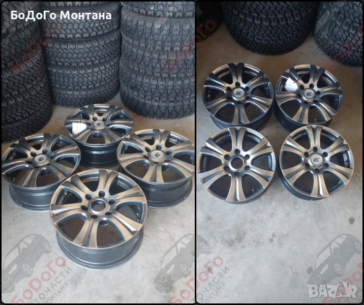 Алуминиеви джанти RC Style 17" 6x139.7, снимка 1