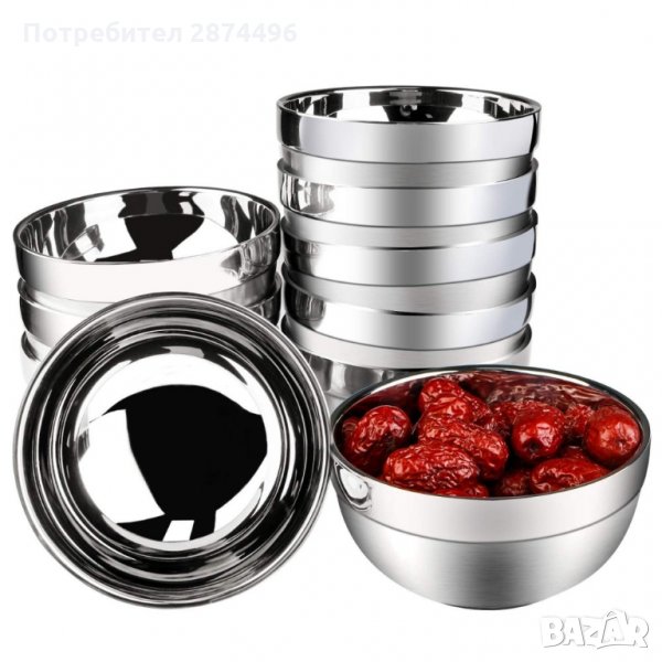 Страхотна купа за разбъркване от висококачествена неръждаема стомана - код 3259, снимка 1