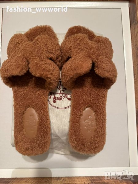 Пухени чехли Hermes 39 реплика, снимка 1