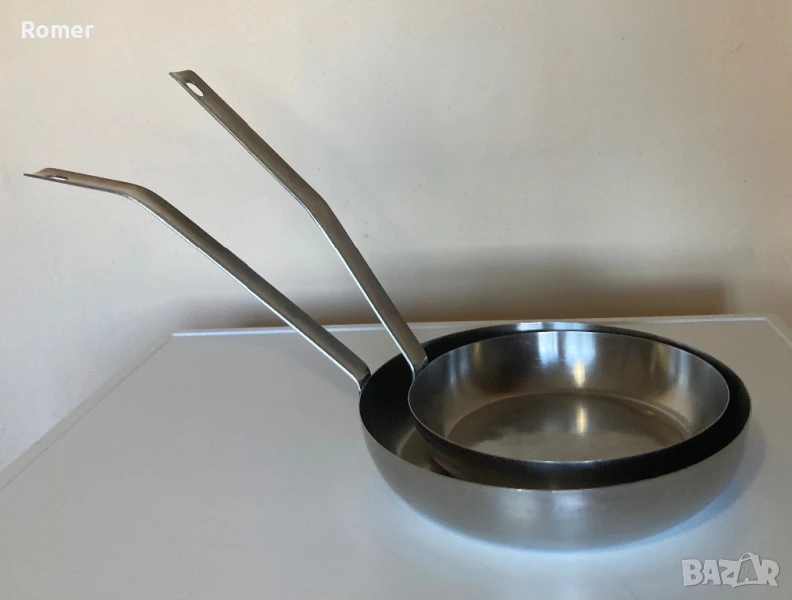 2бр Тигани Хром Силистра, снимка 1