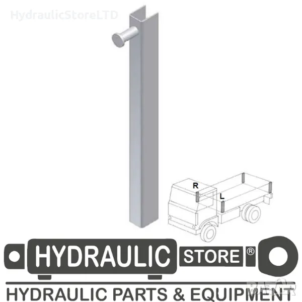 Ъглов профил на страничен капак за каросерия 35144300 / 35144301, снимка 1