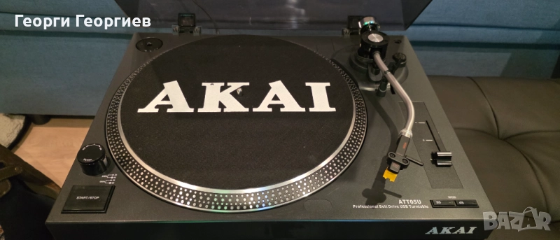 Продавам перфектен грамофон AKAI ATT05U, снимка 1