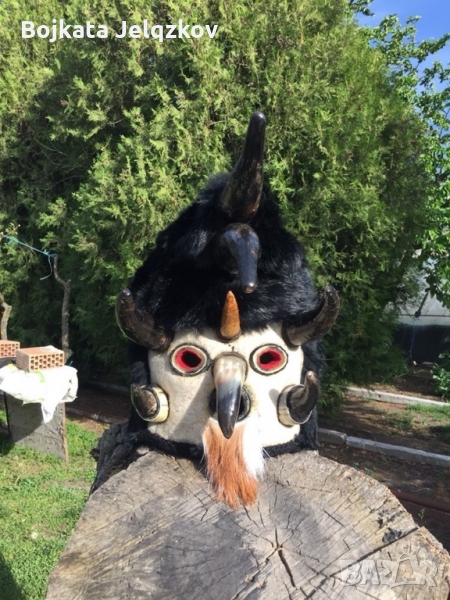 Детска кукерска маска , снимка 1