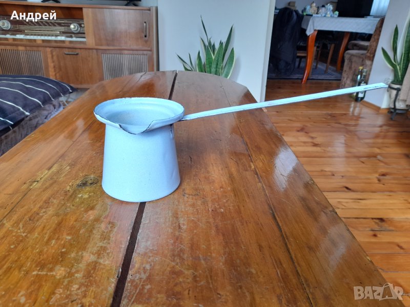 Старо емайлирано джезве #7, снимка 1