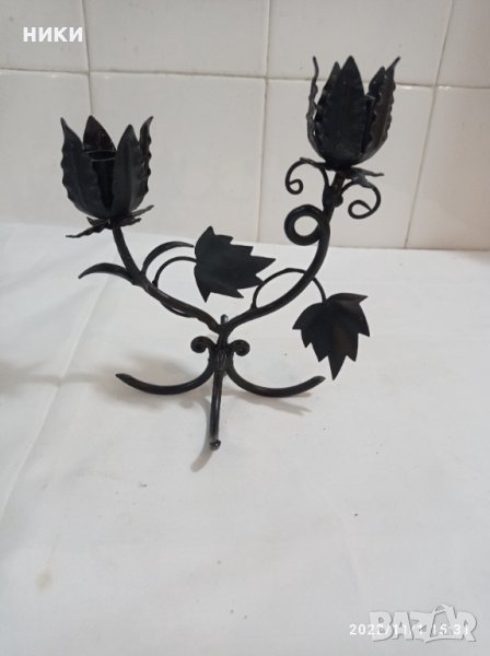 свещник метален 719, снимка 1