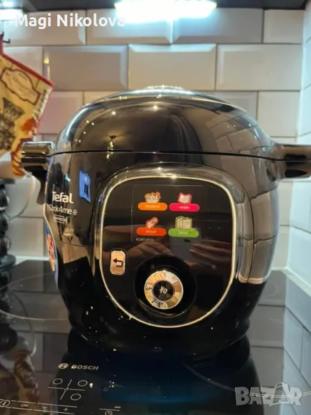 Мултикукър под налягане.Tefal Cook4me със запичащ капак.В гаранция, снимка 1