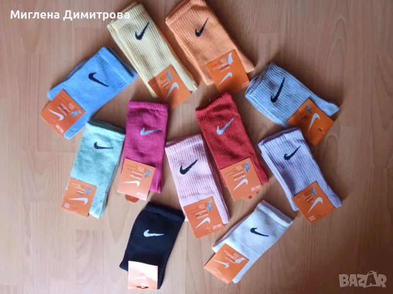 Чорапи Найк, налични в различни цветове универсален юношески размер 36-42, снимка 1