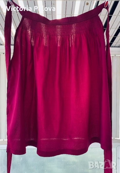 Красива копринена престилка, снимка 1