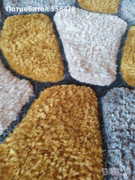 Уникален 3D Килим  с мъхест косъм на Novel House, снимка 1