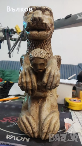 Гипсова реплика на Грифон, снимка 4 - Други ценни предмети - 53596883