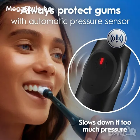 Електрическа четка за зъби Oral-B iO2 Night Black + Калъф за пътуване, снимка 8 - Други - 55834305