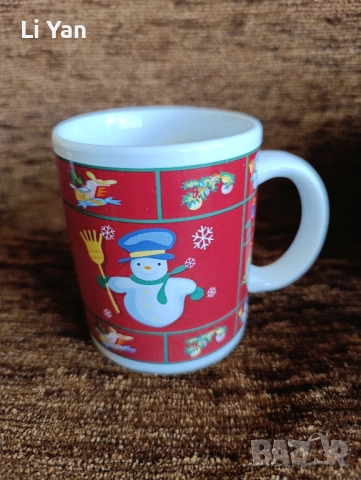 Коледни чаши, снимка 2 - Чаши - 52426288