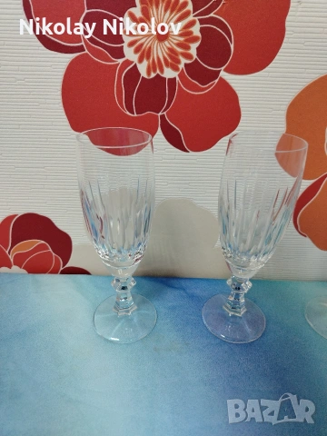 К-т кристални чаши НОВО, снимка 13 - Чаши - 53144669