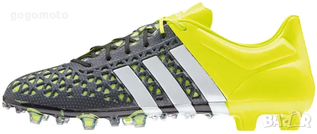 бутонки, футболни обувки, калеври adidas Ace 15.1 FG AG Mens - Solar Yellow 39 - 40 