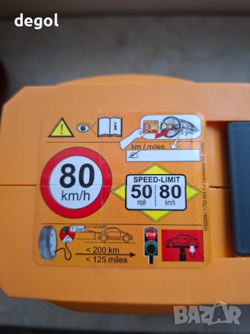 Компресор Continental Conti ComfortKit 12V 15A 180W 8bara, снимка 4 - Аксесоари и консумативи - 53450282