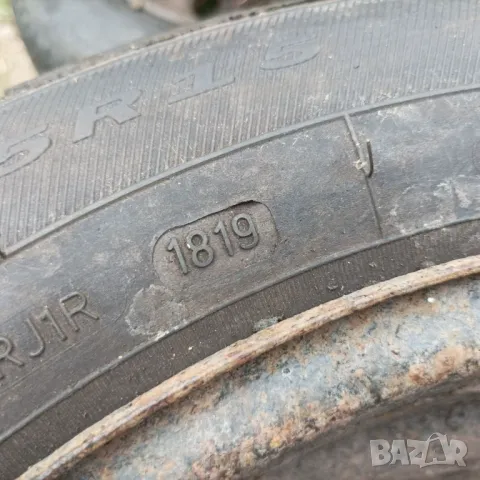 4 гуми 185/65/15 + 4 джанти Дачия Сандеро 2016, снимка 13 - Гуми и джанти - 47302839