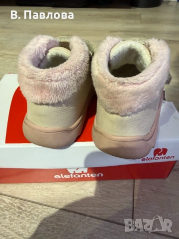 Детски зимни обувки естествена кожа, 23 номер, снимка 4 - Детски боти и ботуши - 53062667