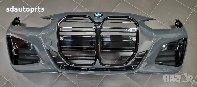 Нова Предна Броня Комплект BMW G22 G23 Facelift M Sport Paket ACC , снимка 2 - Части - 48611403