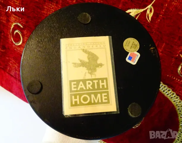 Статуетка,фигура птица Сокол Скитник Earth Home,сертификат. , снимка 6 - Статуетки - 55830172