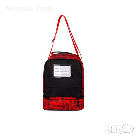 Чанта за храна Mercado Trade, За училище, За момчета, Спайдермен, Червен, снимка 4 - Раници - 42000529