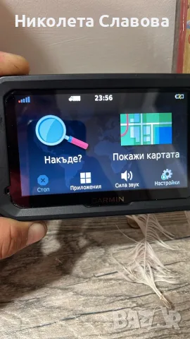 GPS Навигация Garmin dēzl 580 LMT-D за камион (Като нова), снимка 4 - Garmin - 56056160