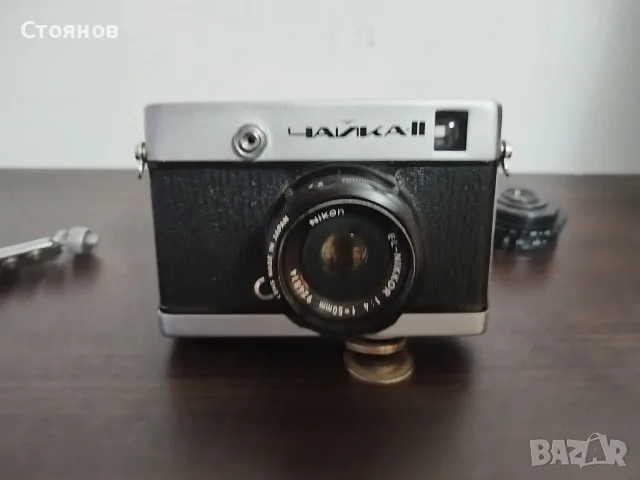 Фотоапарат ЧАЙКА II с обектив Nikon, снимка 2 - Фотоапарати - 56132904