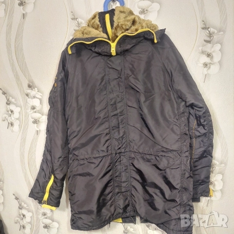 Парка Alpha Industries N3B размер Л, снимка 7 - Якета - 52596883