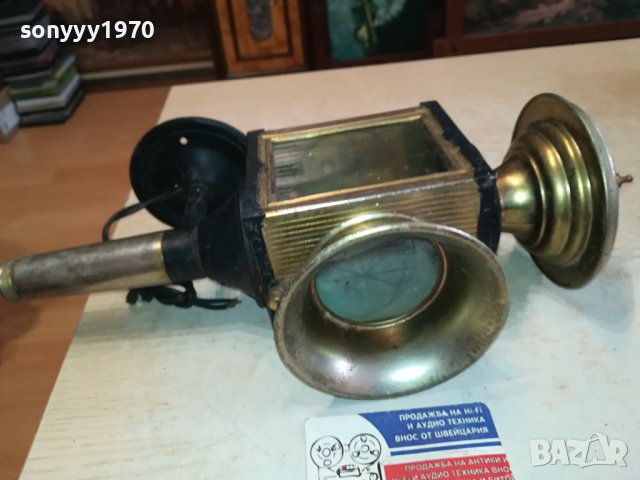 СТАР ФЕНЕР 36СМ ЗА КОЛЕКЦИЯ ДЕКОР ОТ ХОЛАНДИЯ 2202240858, снимка 7 - Антикварни и старинни предмети - 44411893