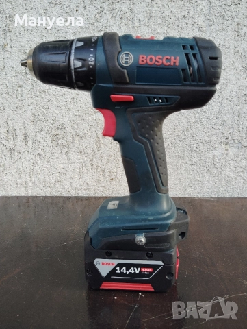 Винтоверт BOSCH 14,4 V-li + батерия 4Ah, снимка 4 - Други инструменти - 52728279