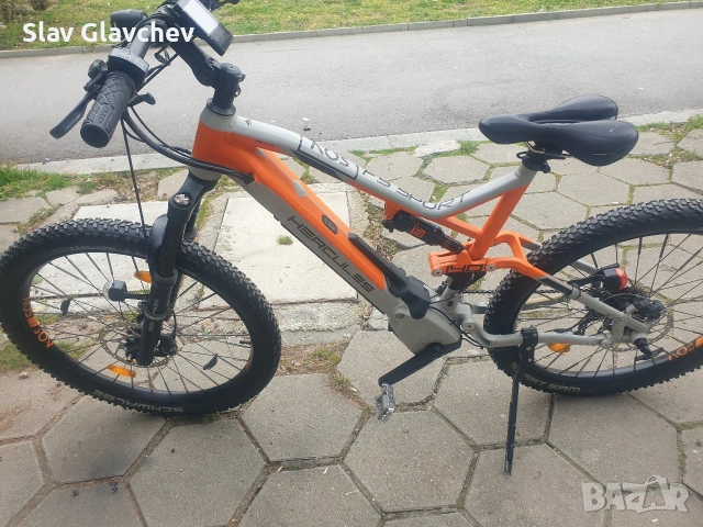 Електрически велосипед мекица 27.5 HERCULES двигател Brose 90nt, снимка 6 - Велосипеди - 53770524