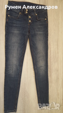 Тъмно сини дънки LIU-JO за момиче с р-р W25 = XS, снимка 9 - Дънки - 52110156