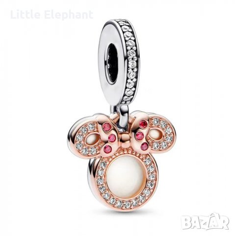 Сребърен висящ елемент Пандора силует"Disney,Minnie Mouse"/нов