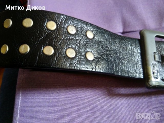Колан марков на Армани 113см на 42мм естествена кожа, снимка 7 - Колани - 42703341