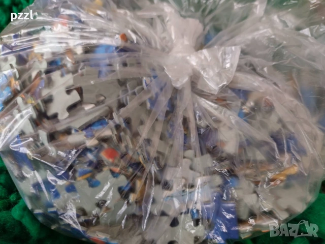 Триъгълен Пъзел "Happy Sailors” Heye 1981г. 500 части , снимка 4 - Пъзели - 53872548