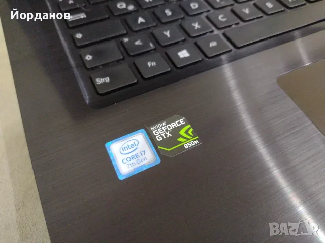 Asus R753U-i7-7500U,16gb.ram,128gb.ssd ,1tb hdd/GTX 950m., снимка 3 - Лаптопи за работа - 56040588