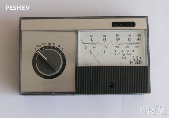 Луксметър/светломер LUX PU150 